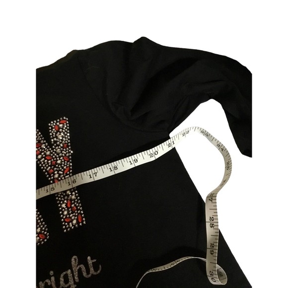 Christmas Long Sleeve Knit Top Size XL Merry and Bright! - Picture 7 of 10